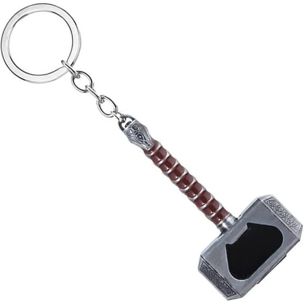 Thor Hammer key Ring, Bottle Opener